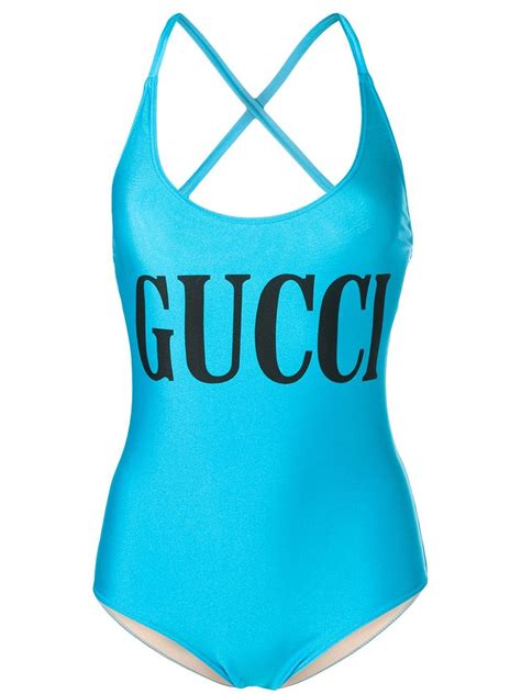 blue gucci bathing suit|gucci bathing suits women.